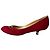 Giuseppe Zanotti ZAnotti red suede décolleté Rosso