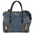 Borsa BIKER RN1032 di Miu Miu Blu - vista 11