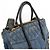 Borsa BIKER RN1032 di Miu Miu Blu - vista 6