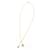 Collana a catena Anagram Cube Loewe D'oro - vista 3