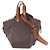 Borsa a mano Loewe Hammock Small per donne Marrone Viola scuro Cammello