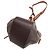 Borsa a mano Loewe Hammock Small per donne Marrone Viola scuro Cammello - vista 3