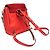 Zaino in pelle e suede arancione Chloé Faye per donne - vista 2