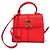 Borsa in pelle da donna Tod's T Timeless Rosso