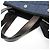 Borsa tote in pelle di vitello denim Prada Nero Blu - vista 7