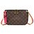 Borsa a Spalla Lorette Monogram Louis Vuitton Rosa Monogramma
