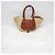 Borsa Marcie Basket di Chloé Marrone - vista 2