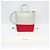 Céline Celine Cabas PICCOLO VERTICALE 176163 Borsa a Spalla in Pelle da Donna Rosso Verde chiaro - vista 2