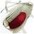 Céline Celine Cabas PICCOLO VERTICALE 176163 Borsa a Spalla in Pelle da Donna Rosso Verde chiaro - vista 4