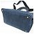 Borsa a mano in denim Canapa di Prada Blu - vista 5