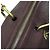 Borsa in pelle da donna Gucci Bamboo 353124 Bordò - vista 7