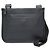 Borsa a tracolla in pelle da uomo Prada 2VH047 Nero Blu navy