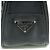Borsa a tracolla in pelle da uomo Prada 2VH047 Nero Blu navy - vista 12