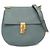 Borsa a spalla in pelle Chloé Drew per donne Blu chiaro