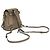 Zaino in pelle e suede da donna Chloé Faye Grigio - vista 2