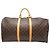 Borsa Boston Keepall Bandoulière 55 Louis Vuitton Marrone - vista 2
