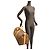 Borsa Boston Keepall Bandoulière 55 Louis Vuitton Marrone - vista 8
