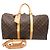 Borsa Boston Keepall Bandoulière 50 Louis Vuitton Marrone