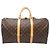 Borsa Boston Keepall Bandoulière 50 Louis Vuitton Marrone - vista 2
