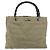 Borsa a mano in nylon beige e argento Gucci Bamboo 002 1016 Auth ep14257 - vista 13