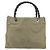 Borsa a mano in nylon beige e argento Gucci Bamboo 002 1016 Auth ep14257 - vista 2