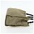 Borsa a mano in nylon beige e argento Gucci Bamboo 002 1016 Auth ep14257 - vista 4