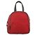 PRADA Borsa sportiva in nylon rossa argento Auth 176633A Rosso - vista 13