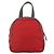PRADA Borsa sportiva in nylon rossa argento Auth 176633A Rosso - vista 2