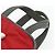 PRADA Borsa sportiva in nylon rossa argento Auth 176633A Rosso - vista 8