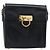 Borsa a Spalla Gancini in Pelle Salvatore Ferragamo Blu Navy Oro Auth ka4141 D'oro - vista 13