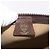 Borsa a Spalla GUCCI GG Supreme Web Sherry Line PVC Beige Oro Auth 176846 D'oro - vista 10