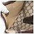 Borsa a Spalla GUCCI GG Supreme Web Sherry Line PVC Beige Oro Auth 176846 D'oro - vista 12