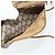 Borsa a Spalla GUCCI GG Plus Supreme PVC Beige Oro 201447 Auth ep14205 D'oro - vista 12