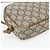 Borsa a Spalla GUCCI GG Plus Supreme PVC Beige Oro 201447 Auth ep14205 D'oro - vista 16