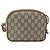 Borsa a Spalla GUCCI GG Plus Supreme PVC Beige Oro 201447 Auth ep14205 D'oro - vista 2