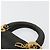 Christian Dior Borsa Lady Dior Canage in nylon nero e oro Auth BA12261 D'oro - vista 14