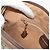 Borsa Boston in PVC beige e oro della linea Sherry GG Supreme di GUCCI Auth ep14457 D'oro - vista 23