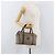 Borsa Boston in PVC beige e oro della linea Sherry GG Supreme di GUCCI Auth ep14457 D'oro - vista 25