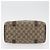 Borsa Boston in PVC beige e oro della linea Sherry GG Supreme di GUCCI Auth ep14457 D'oro - vista 5