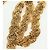CHANEL Borsa a Spalla Matelassé Catena Satin Nero Oro CC Auth 168914V D'oro - vista 15