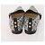 LOUIS VUITTON Monogram Mini Schuhe Leder 5 Set Schwarz Beige Marine LV Auth 174780 Marineblau - Ansicht 7