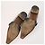 LOUIS VUITTON Monogram Mini Schuhe Leder 5 Set Schwarz Beige Marine LV Auth 174780 Marineblau - Ansicht 9