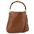 Borsa a mano in pelle Gucci Bamboo 2way marrone oro 001 2113 1638 Auth bs34730 D'oro