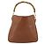 Borsa a mano in pelle Gucci Bamboo 2way marrone oro 001 2113 1638 Auth bs34730 D'oro - vista 13