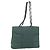 Tote PRADA Kettentasche aus Nylon Grün Silber Auth bs34645