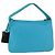 Céline Borsa a mano CELINE in pelle blu argento Auth 176877A