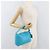 Céline Borsa a mano CELINE in pelle blu argento Auth 176877A - vista 22