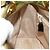 Christian Dior Borsa Lady Dior Canage in nylon verde e oro Auth BA12259 D'oro - vista 20