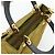 Christian Dior Borsa Lady Dior Canage in nylon verde e oro Auth BA12259 D'oro - vista 6