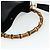 Borsa a Spalla Gucci Bamboo in Pelle 2 in 1 Nero Oro 001 1998 1638 Auth ep14094 - vista 7